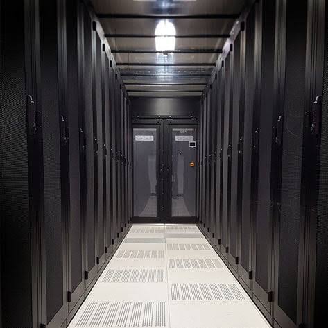 Enterprise Data Center Server Room